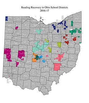 RR in Ohio Map